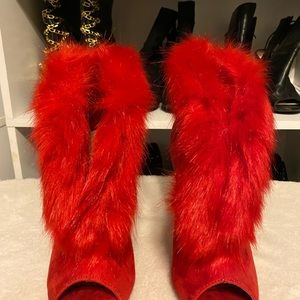 Red and furry